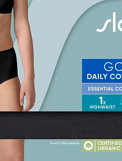 sloggi GO Daily Cotton Highwaist - BLACK - SLOGGI BLACK - SLOGGI