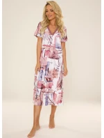 Košeľa De Lafense 776 Violet w/r 3XL-4XL