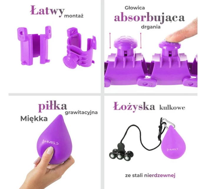 plus size s a fialová model 21810722 - HMS plus size s a fialová model 21810722 - HMS