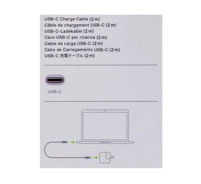 Apple USB-C 2 m biely MLL82ZM/A