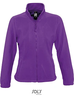 SOL'S North Women Dámská fleecová bunda model 22521702 dark purple