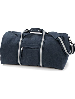 QD Vintage plátěná cestovní taška 51.D vintage oxford navy model 22506371 - Quadra