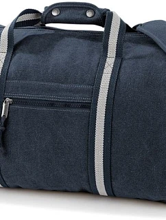 Quadra QD 613 Vintage plátená cestovná taška 51.D613 vintage oxford navy