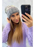 Dámská čepice Feba K330 tmavě šedá Dámská čepice Feba K330 tmavě šedá