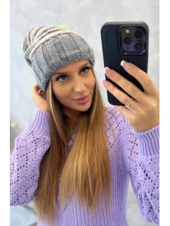 Dámská čepice Feba K330 tmavě šedá