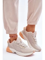 Wygodne Buty Sportowe Memory Foam System Big Star LL274336 Beżowe Wygodne Buty Sportowe Memory Foam System Big Star LL274336 Beżowe