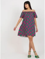 Dámske šaty D73771R30145J zelená - FPrice