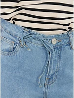 Nohavice D80033BB62629L219 modré