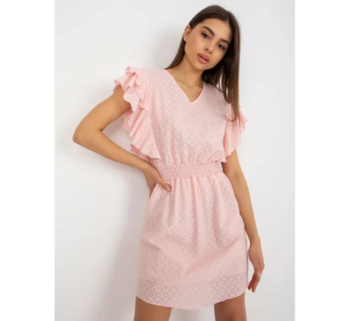 Šaty LK SK model 18375295 světle růžová - FPrice