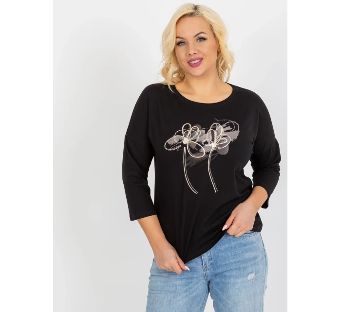 Blúzka RV BZ 8554.01P čierna