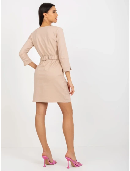 Dámské šaty TW SK BL béžová model 18044116 - FPrice Dámské šaty TW SK BL béžová model 18044116 - FPrice