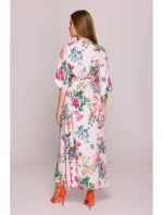 model 21154660 Zavinovací maxi šaty s potiskem model 1 - STYLOVE