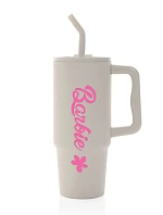 BARBIE - béžový cestovní termohrnek 900 ml