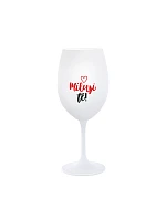 I LOVE YOU! (HEART) - pohár na biele víno 350 ml I LOVE YOU! (HEART) - pohár na biele víno 350 ml