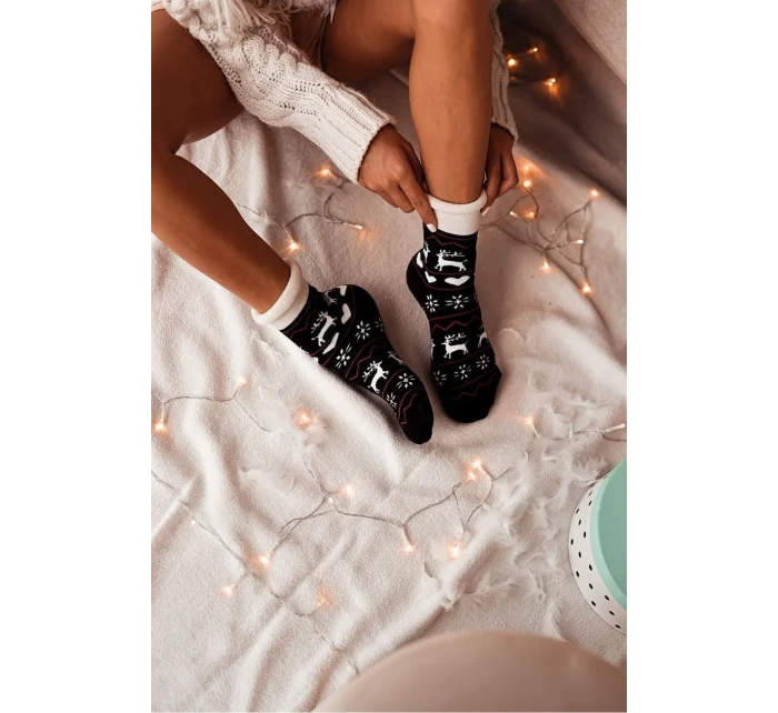 DÁMSKE FROTÉ PONOŽKY (SOB A SRDCE) 0118.003