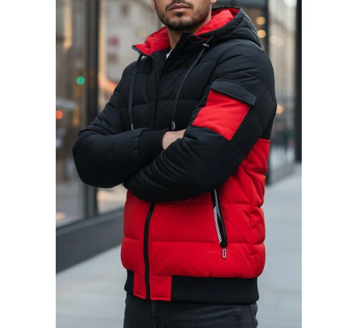 Pánská zimní bunda s kapucí Dstreet model 21993647 - FashionStreet