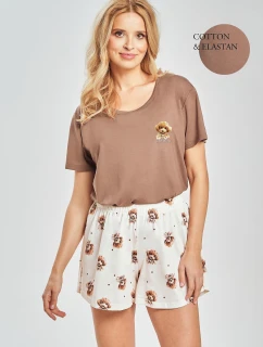 Pyžamo model 21890339 Coco kr/r SXL W26 - Taro