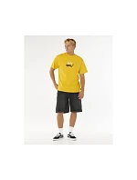 Pánske tričko RIP CURL Inner Visions Rotten Sun Tee, žlté Pánske tričko RIP CURL Inner Visions Rotten Sun Tee, žlté