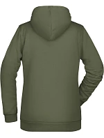 JN 795 Dámská mikina s kapucí model 22430419 olive - Daiber JN 795 Dámská mikina s kapucí model 22430419 olive - Daiber