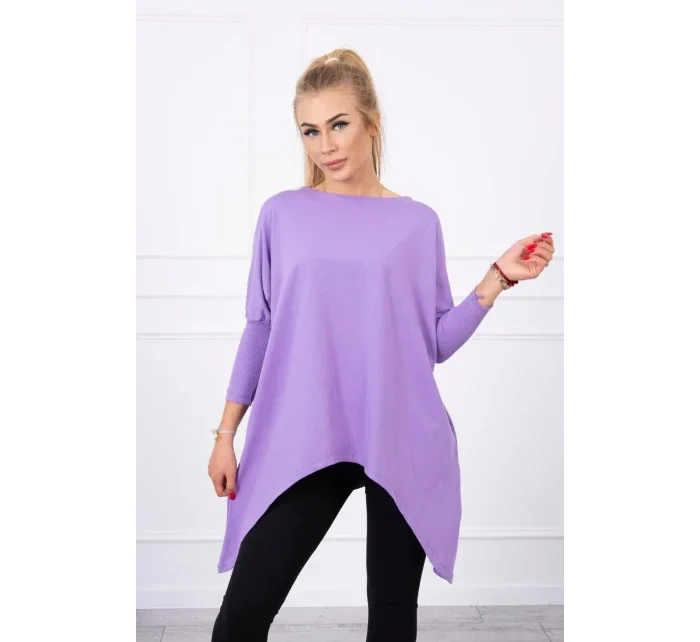 Oversize halenka fialová Oversize halenka fialová