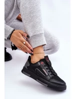 Damskie Niskie Sneakersy Cross Jeans LL2R4012C Czarne