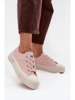 Dámské tenisky na platformě ISLA C WOMEN LOW model 21714413 Růžové - Lee