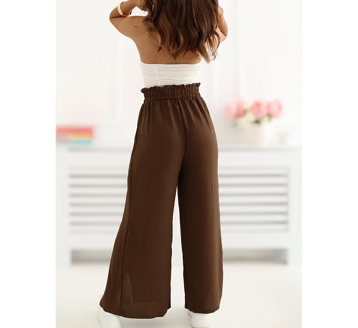 Spodnie CS SP model 22099801 ciemny brązowy - FPrice