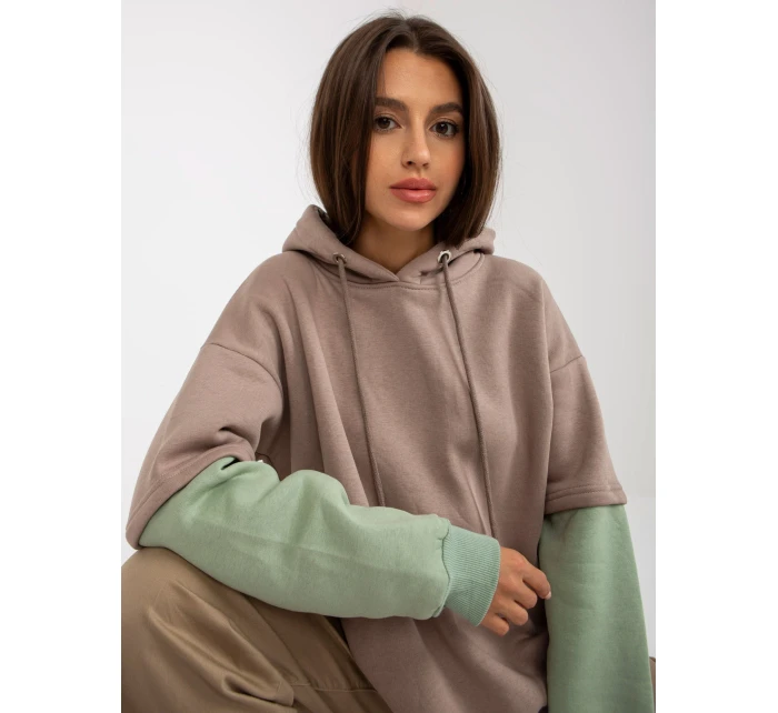 Mikina RV BL 8232.27X tmavo lila