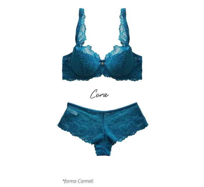 Dámska podprsenka M-3344/22 Cora Dark Turquoise - Mat Dámska podprsenka M-3344/22 Cora Dark Turquoise - Mat