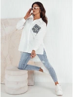 Dámská košile bílá Dstreet model 21974046 - FashionStreet Dámská košile bílá Dstreet model 21974046 - FashionStreet