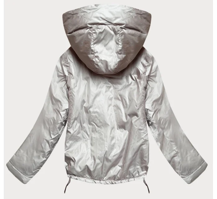 Čierna/béžová dámska bunda (BH-2204) Čierna/béžová dámska bunda (BH-2204)