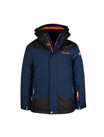 Zimná bunda pre dievčatá/chlapcov Trollkids Kids Norefjell Jacket zateplená nepremokavá (132-142)