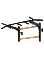 DREVENO-KOVOVÝ GYMNASTICKÝ REBRÍK S KOVOVOU TYČOU BENCHK 721B