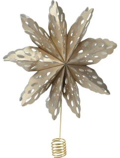 VIANOČNÝ STROMČEK HVIEZDA TIP 30CM PAPIER ZLATÝ