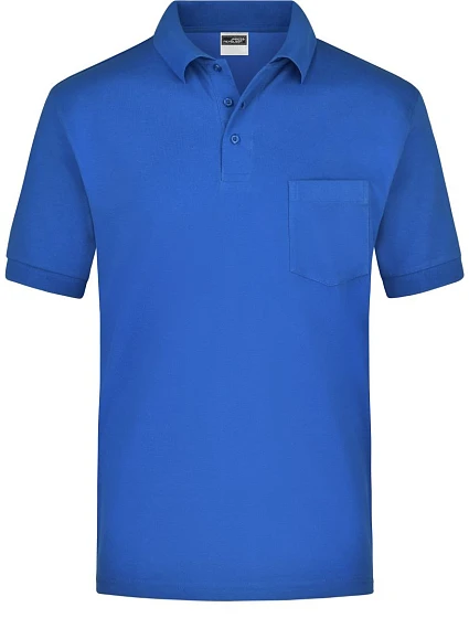 Daiber JN 26 Piqué polokošeľa s náprsným vreckom 02.0026 royal Daiber JN 26 Piqué polokošeľa s náprsným vreckom 02.0026 royal