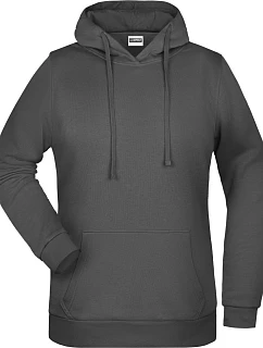 JN 795 Dámská mikina s kapucí model 22430383 graphite - Daiber