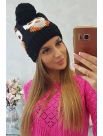 Dámská čepice  černá model 18751609 - K-Fashion