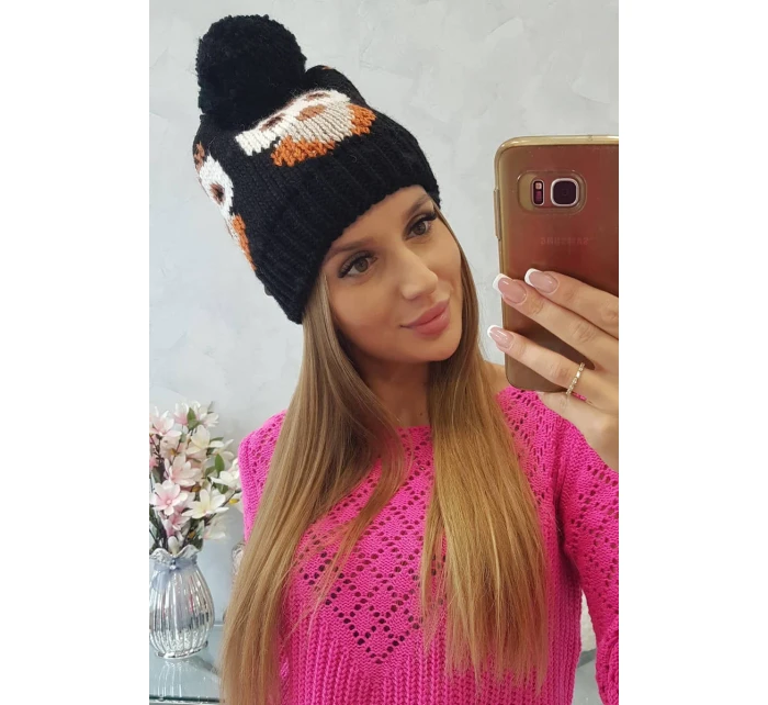 Dámská čepice  černá model 18751609 - K-Fashion
