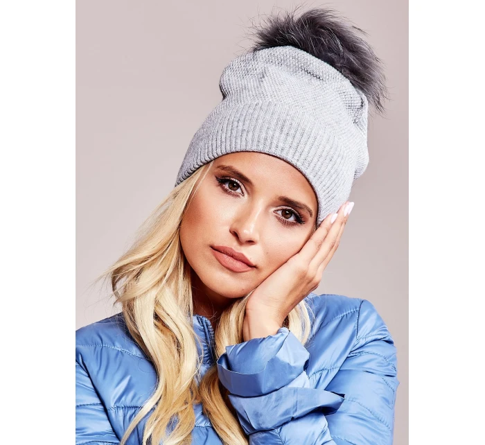 Čiapka AT CZ 171701.37 sivá