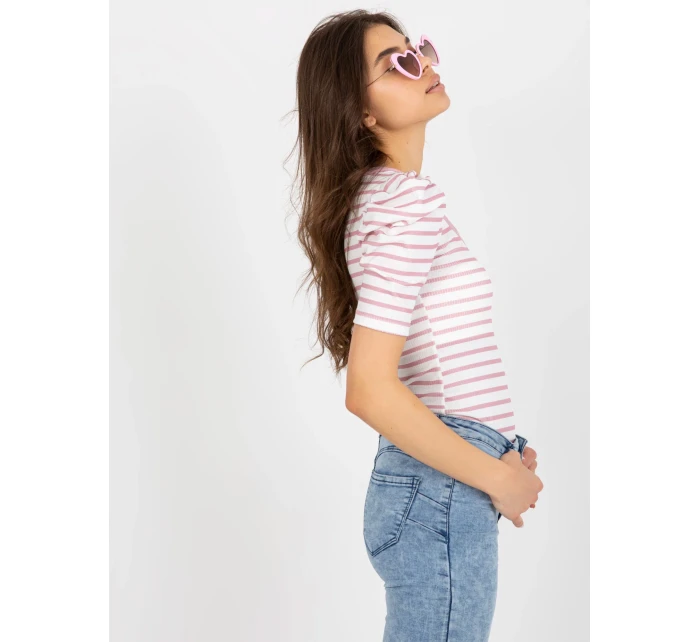 Blúzka FN BZ 4591.06P bielo-ružová