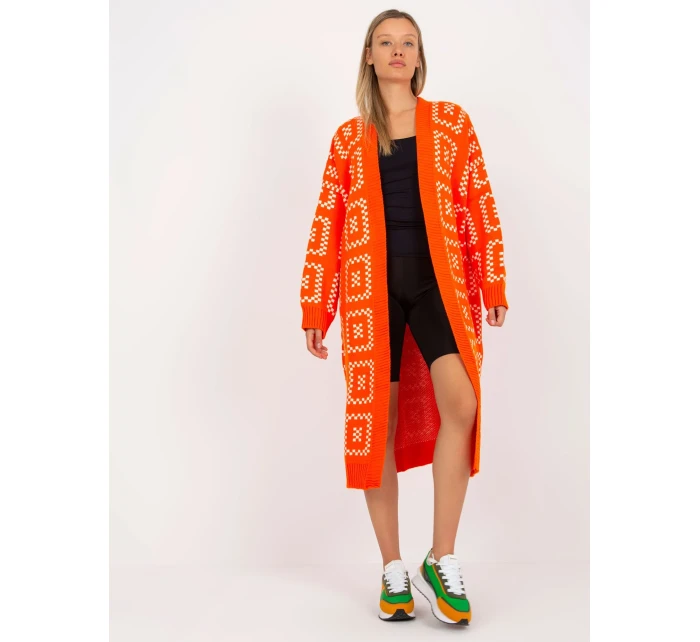 Dámský svetr LC SW model 17650071 oranžový - FPrice