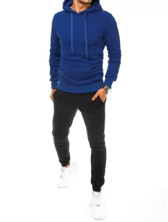 FashionStreet pánska modro-čierna tepláková súprava AX0637
