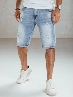 Pánské džínové šortky modré model 21989872 - Dstreet