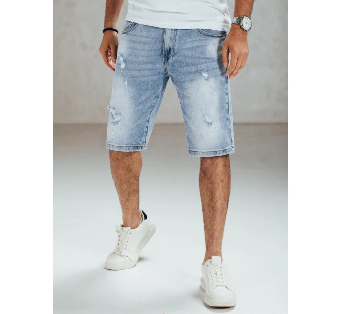 Pánské džínové šortky modré model 21989872 - Dstreet
