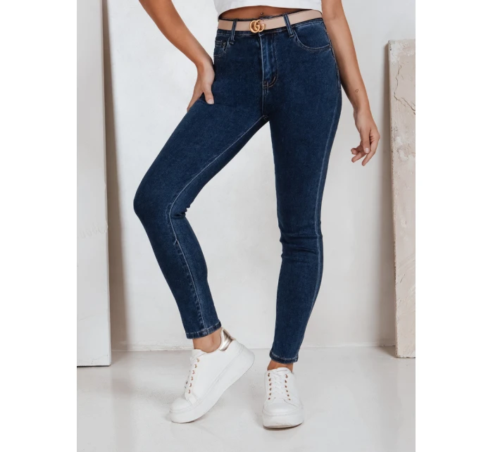 Dámské push up džíny tmavě modré model 21992561 - Dstreet Dámské push up džíny tmavě modré model 21992561 - Dstreet