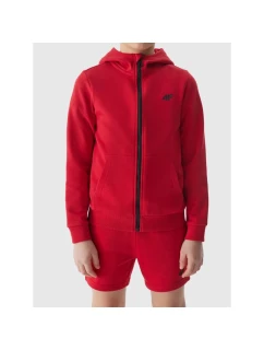 Chlapčenská mikina na zips s kapucňou 4F Junior