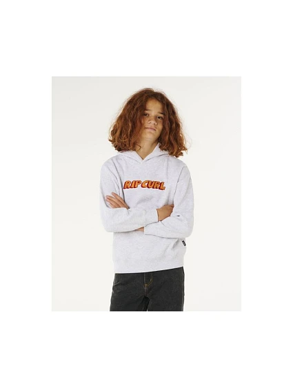 Chlapčenská mikina RIP CURL Eternal Shred Logo Hood-Boy, sivá Chlapčenská mikina RIP CURL Eternal Shred Logo Hood-Boy, sivá