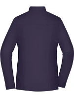 JN Popelínová halenka slim fit s dlouhým rukávem 02. deep purple model 22445767 - Daiber JN Popelínová halenka slim fit s dlouhým rukávem 02. deep purple model 22445767 - Daiber