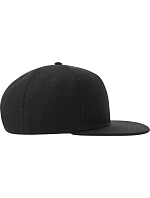 Atlantis Headwear Snap Back-S 6-panelová bejzbalová čiapka 33.0255 čierna
