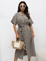 Šaty MI SK 3426.91 tmavo lila